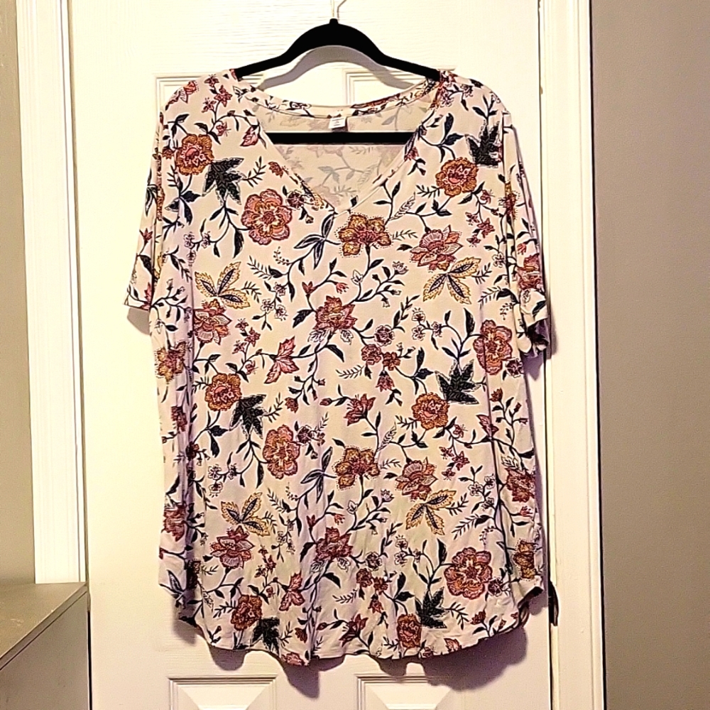 2 Old Navy floral tops